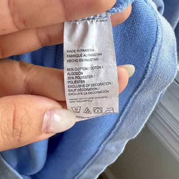 IZOD Saltwater Women Light Blue Half-Zip Sweater | Small - Picture 6 of 7